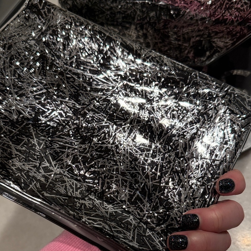 Haus Labs Black and Silver Cosmetic Bags x2 - Picture 3 of 3